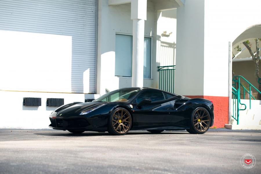  Ferrari 488 GTB on Vossen Wheels (VPS-306) 2017 года  (фото 9 из 23)
